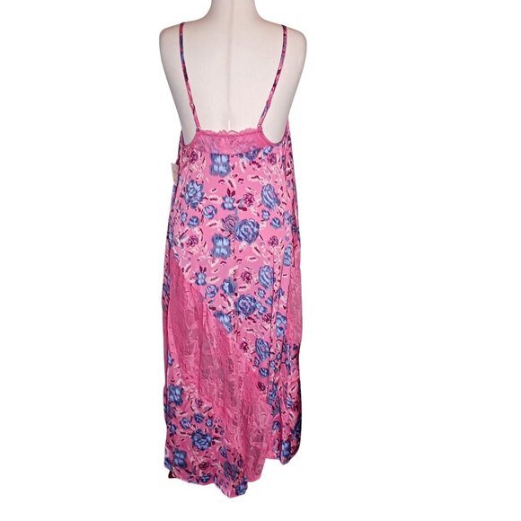NEW Intimately FP First Date Print Sleeveless‎ Maxi Dress in Sweet Pink Combo, M - Picture 7 of 16
